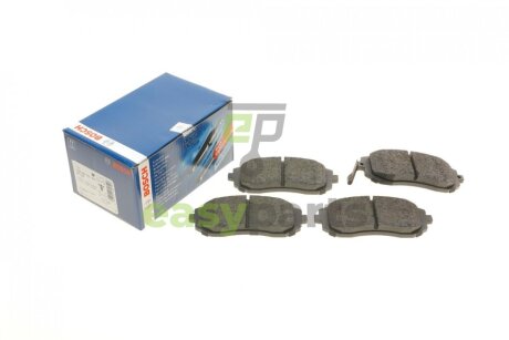 Колодки гальмівні (передні) Subaru Forester 02-/Impreza 00-/Legacy 03-14/Outback 03- BOSCH 0 986 494 315