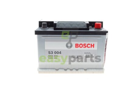 Акумуляторна батарея 53Ah/500A (242x175x175/+R/B13) BOSCH 0092S30041