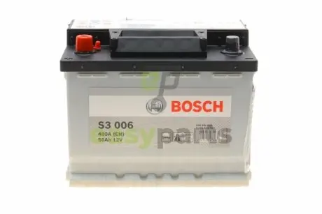 Акумуляторна батарея 56Ah/480A (242x175x190/+L/B13) BOSCH 0092S30060
