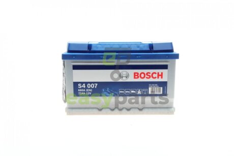 Акумуляторна батарея 72Ah/680A (278x175x175/+R/B13) BOSCH 0092S40070