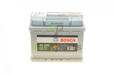Акумуляторна батарея 63Ah/610A (242x175x190/+L/B13) BOSCH 0092S50060