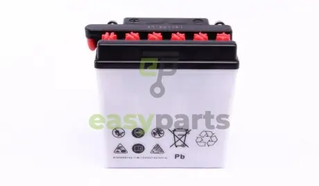 Акумуляторна батарея 5Ah/65A (120x60x130/+R/B0) (мото) (сухозаряджений) EXIDE EB5L-B