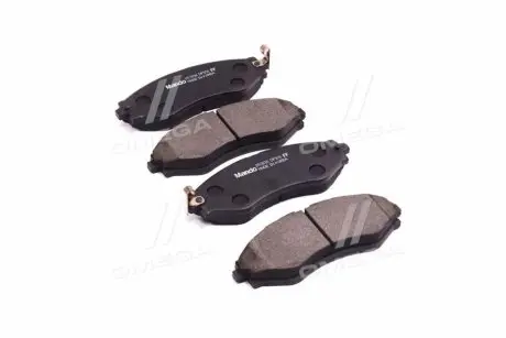 Колодки торм.дискові передн. DAEWOO LEGANZA MANDO MPD08