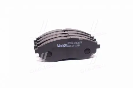 Колодки торм.дисковые передн. CHEVROLET AVEO MANDO MPD16