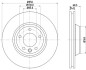 Диск гальмівний PRO перед. лівий Audi Q7/VW Touareg/Porsce Cayenne 3.0TDI-6.0TDI 09.02- HELLA 8DD355109-761 (фото 4)