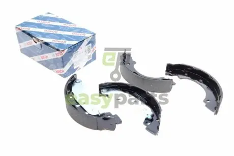 Колодки гальмівні (задні) Renault Kangoo 97- (барабанні) (203.2x39) BOSCH 0 986 487 570
