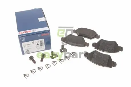 Колодки гальмівні (задні) Opel Astra G/Zafira A 98-09 BOSCH 0 986 494 014