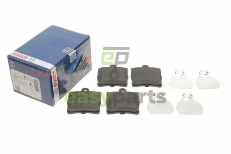 Колодки гальмівні (задні) MB C-class (W202/203) CLK (C208)/E-class (W210/C124) 93-11 BOSCH 0 986 494 016