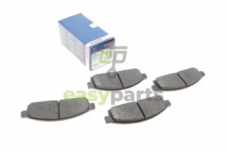 Колодки гальмівні (передні) Mitsubishi L200 05-/Pajero Sport II 08- BOSCH 0 986 494 268
