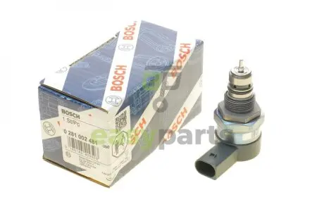 Клапан редукционный рейки паливної MB E-class (W211) OM647/OM648) 02-08/BMW 5 (E60) (M57/M47) 04-10 BOSCH 0281002481