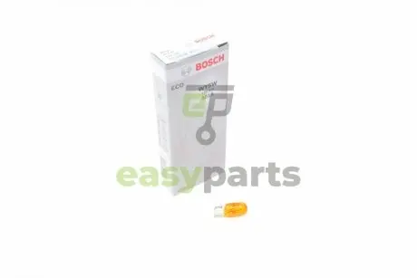 Автолампа WY5W 12V 5W W2.1x9.5d (без цоколя, жовта) BOSCH 1987302820