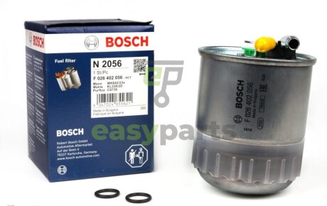 Фільтр паливний MB Sprinter 2.2-3.0CDI (+отв. датчика води) BOSCH F026402056