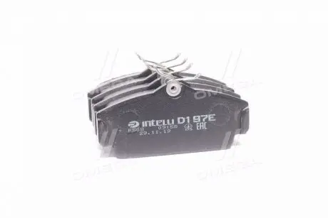 Фото dafmi intelli гальмівні колодки дискові almera 00- DAFMI / INTELLI D197E DAFMI INTELLI гальмівні колодки дискові Almera 00- DAFMI / INTELLI D197E