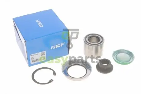 Підшипник маточини (задньої) Opel Corsa C 00-09/Tigra 04-10 (27x53x43) (к-кт) SKF VKBA 3601