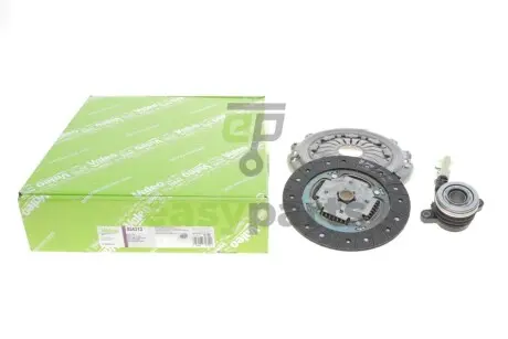 Комплект зчеплення Renault Kangoo 1.5dCi 08- (d=215mm) z=26 (+вижимний) Valeo 834312