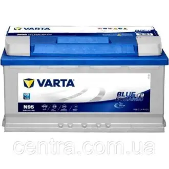 Аккумулятор 95Ah-12v BD EFB (353х175х190),R,EN850 VARTA 595 500 085