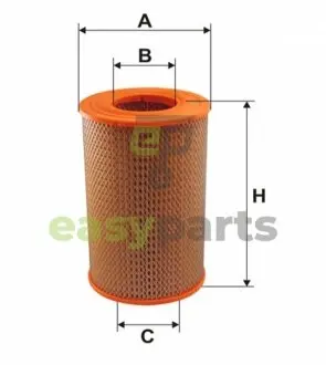 Фильтр воздушный PEUGEOT /AR256 (WIX-Filtron) WIX FILTERS WA6434