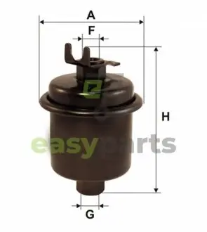 Фільтр паливний Honda Accord/Civic 1.4-1.8 -01 WIX FILTERS WF8119