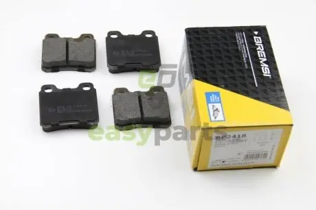 Гальмівні колодки зад. Opel Vectra A (ATE) BREMSI BP2418