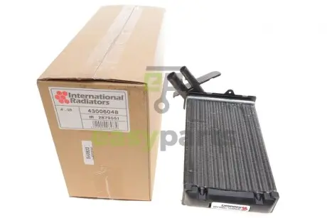 Радіатор пічки Renault Megane I 96-03 Van Wezel 43006048