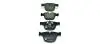 Гальмівні колодки зад. BMW 5 GRAN TURISMO (F07), 7 (F01, F02, F03, F04) 2.0D-6.0 02.08-02.17 HELLA 8DB 355 014-141 (фото 1)