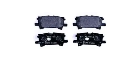 Фото гальмівні колодки зад. Lexus RX 03-08 (sumitomo) HELLA 8DB 355 010-621 Гальмівні колодки зад. Lexus RX 03-08 (sumitomo) HELLA 8DB 355 010-621