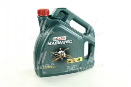 Фото олива двигуна 4L Magnatec 5W30 AP (для азіатських авто) CASTROL 15C942 Олива двигуна 4L Magnatec 5W30 AP (для азіатських авто) CASTROL 15C942