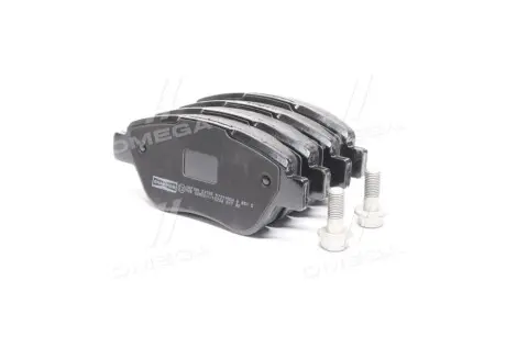 Колодка торм. диск. FIAT PUNTO передн. CHAMPION 573170CH