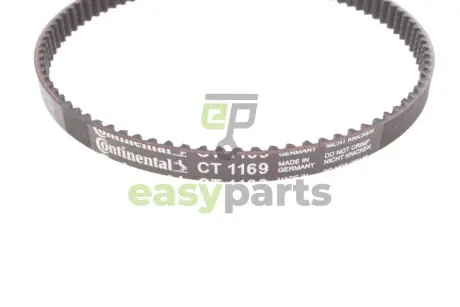 Ремінь ГРМ VW Caddy/Passat/Tiguan/Skoda Octavia/Seat Leon 1.4 TSI 14- (87x10) Contitech CT1169