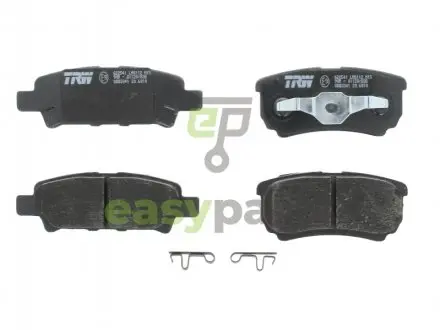Гальмівні колодки зад. MITSUBISHI LANCER/JEEP PATRIOT 1.3-2.4 02- TRW GDB3341