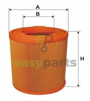 Фильтр воздушный NISSAN CABSTAR 06- (WIX-FILTERS) WIX FILTERS 93325E