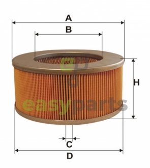 Фільтр повітря WIX FILTERS WA6101