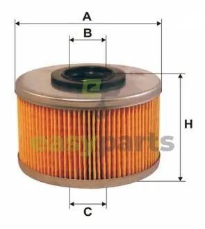 Фільтр паливний Renault Kangoo/Trafic 1.9dCi 97- WIX FILTERS WF8014