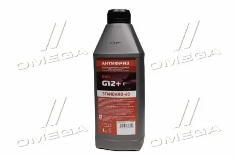 Антифриз G12+ STANDARD-40 LONG LIFE червоний (0,9 кг.) Дорожная Карта 4802877306