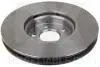 Диск тормозной передний Audi A4, A5, A6, 1,8-3,2, 09- NK 2047153 (фото 2)