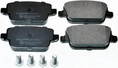Гальмівні колодки дискові зад. Ford Galaxy, Mondeo 07- Denckermann B111010