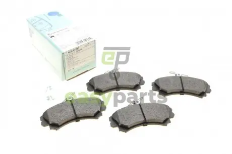 Колодки гальмівні (передні) Mitsubishi Colt 04-12/Carisma/Space Star/Volvo S40/V40 95-06/Smart 04- BLUE PRINT ADC44251