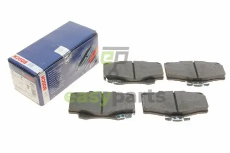 Колодки гальмівні (передні) Toyota Land Cruiser 90 96-02/VW Taro 2.4D 89-97 BOSCH 0 986 424 268
