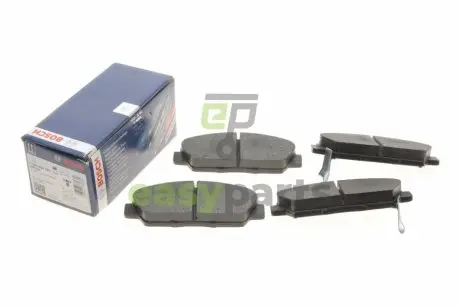 Колодки гальмівні (передні) Honda Accord V 92-98/Prelude III/IV/V 86-01/Rover 600 93-00 (Akebono) BOSCH 0 986 424 289
