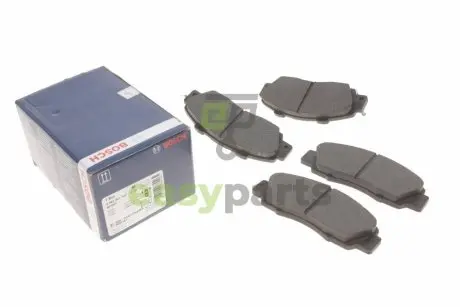 Колодки гальмівні (передні) Honda Accord V/VI 93-03/Civic 97-01 BOSCH 0 986 461 142