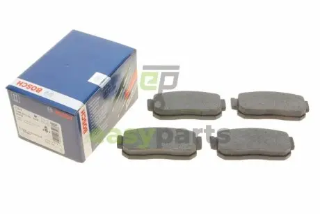 Колодки гальмівні (задні) Nissan Almera/Maxima 95-00/Primera 90-98/Sunny 90-95 BOSCH 0 986 461 144