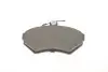 Колодки гальмівні (передні) Audi A4 94-08/Seat Exeo 08-13/VW Passat B5 96-00 (+датчики) BOSCH 0 986 494 042 (фото 2)