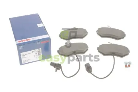 Колодки гальмівні (передні) Audi A4 94-08/Seat Exeo 08-13/VW Passat B5 96-00 (+датчики) BOSCH 0 986 494 042