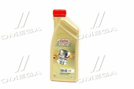 Олива двигуна 1L EDGE 0W40 A3/B4 CASTROL 15336D