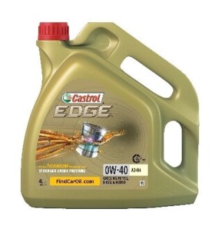 Олива двигуна 4L EDGE 0W40 A3/B4 CASTROL 15338F