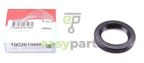 Сальник колінвалу (передній) Honda Accord/ Civic 1.5-1.6 87-01 (31x46x7) CORTECO 19026198B