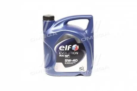 Олива моторна 5W-40 5L EVOL.900 NF MB 229.3, VW 502.00/505.00 = 194872 ELF 216651