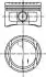 Поршень VW Caddy II/III 1.4 00-06 (77.01mm/+0.50) KOLBENSCHMIDT 99562620 (фото 1)