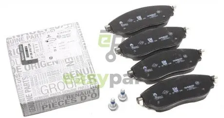 Колодки гальмівні пер. trafic iii RENAULT / DACIA 410601073R
