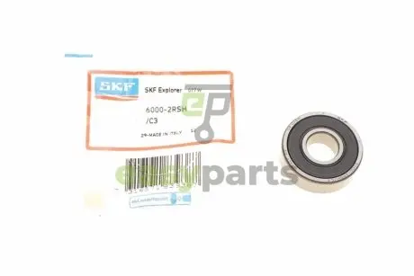 Підшипник (10x26x8) SKF 6000-2RSH/C3